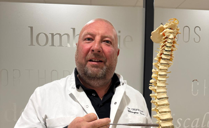 Dr Xavier Chiffolot, chirurgien du rachis et spécialiste de la hernie discale à Dijon, Côte-d'Or, Bourgogne